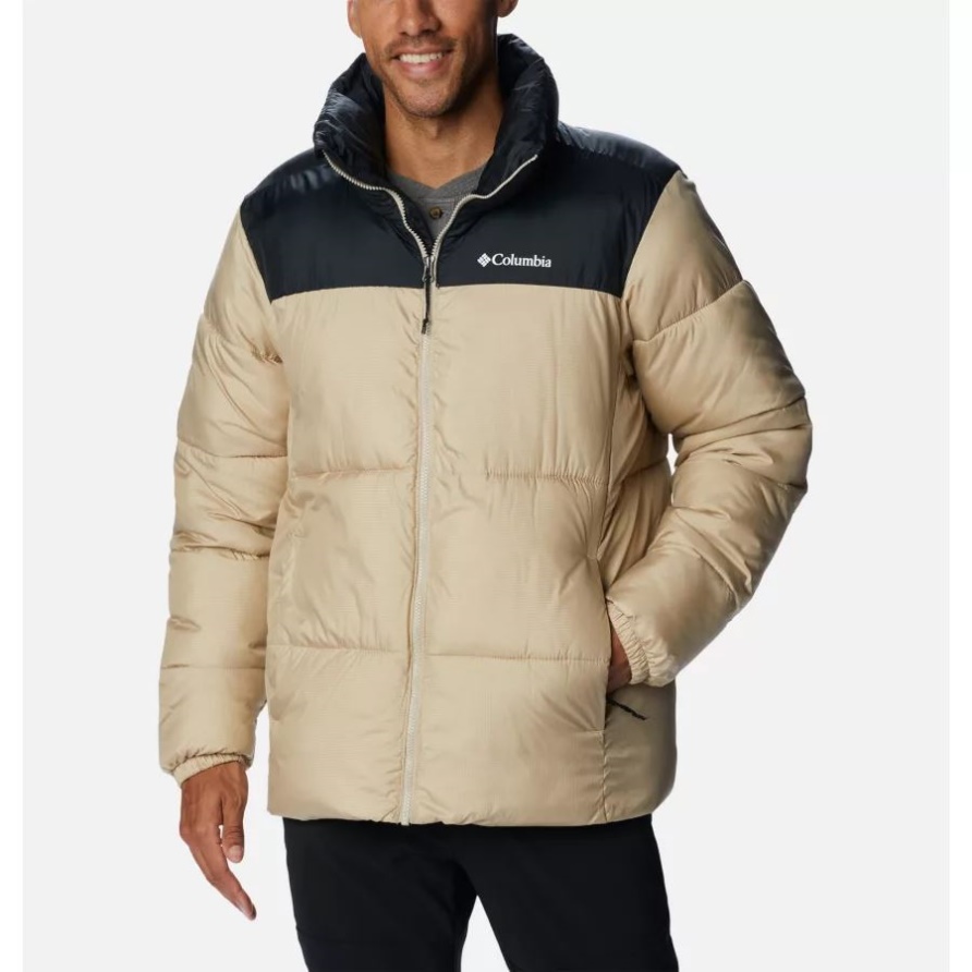 Columbia Uralt Fossil/schwarz Puffect Ii Pufferjacke Für Herren