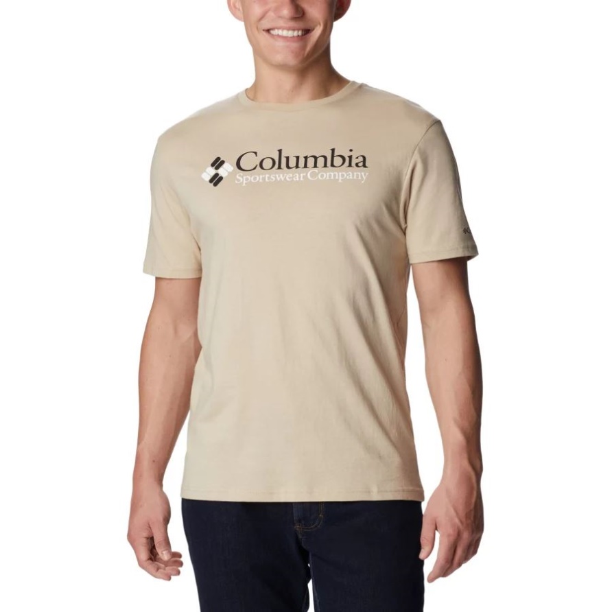 Logo-T-Stück Csc Der Alten Fossilen/csc Retro Logomänner Kolumbiens Grundlegendes