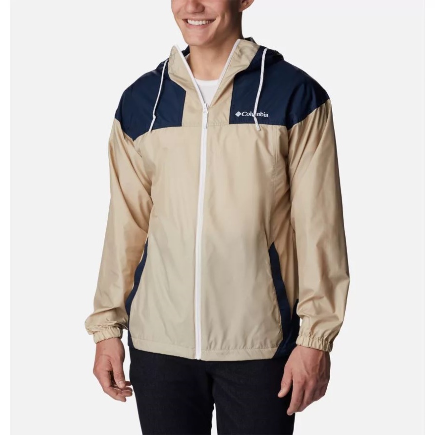 Columbia Ancient Fossil/College Navy Flash Challenger Windjacke Für Herren