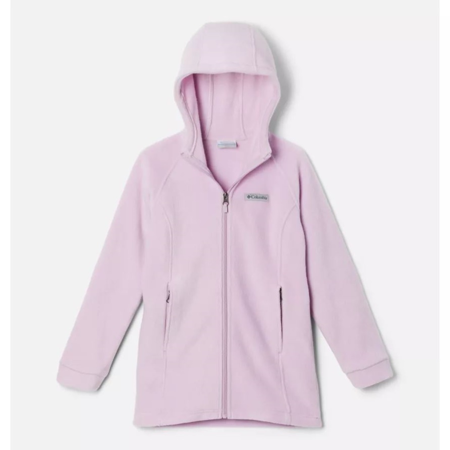 Columbia Aura Benton Langer Fleece-Hoodie Für Mädchen