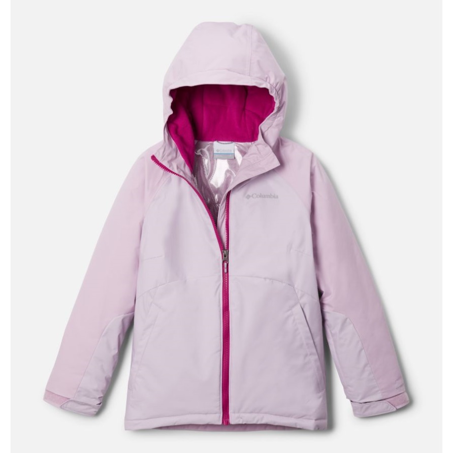Columbia Aura Heather/Aura Alpine Actionii Wasserdichte Skijacke Für Mädchen