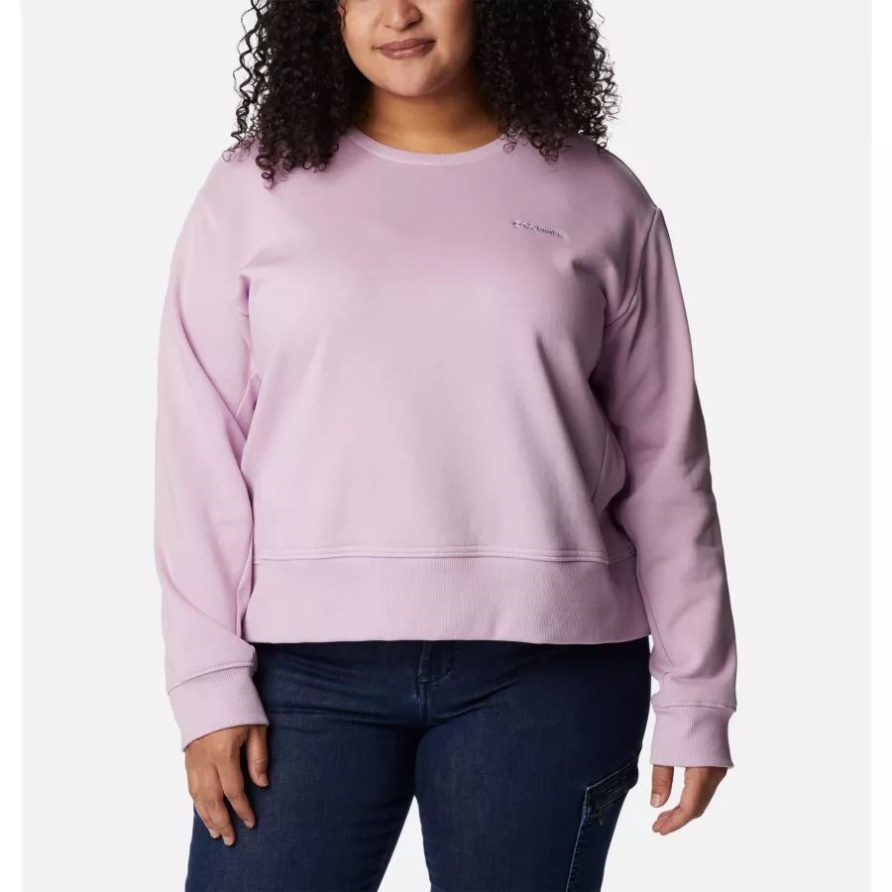 Columbia Aura Damen Columbia Lodge Crew Iv Sweatshirt Plus Größe
