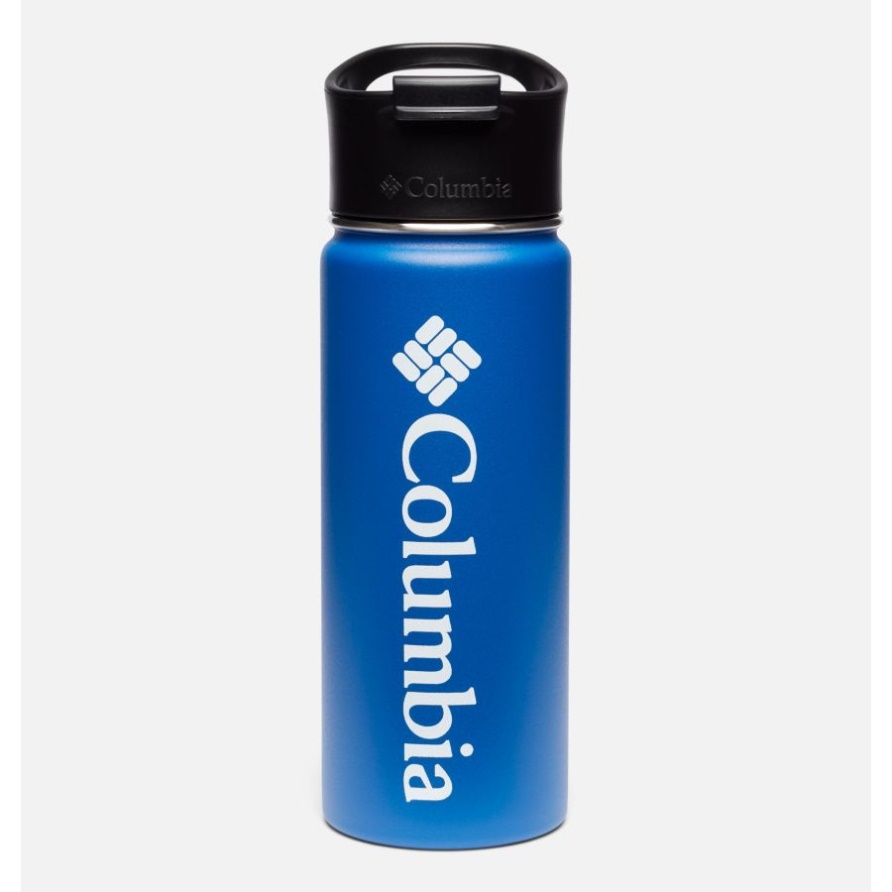 Columbia Azul Doppelwandige Vakuumflasche Mit Sip-thru Top 18oz
