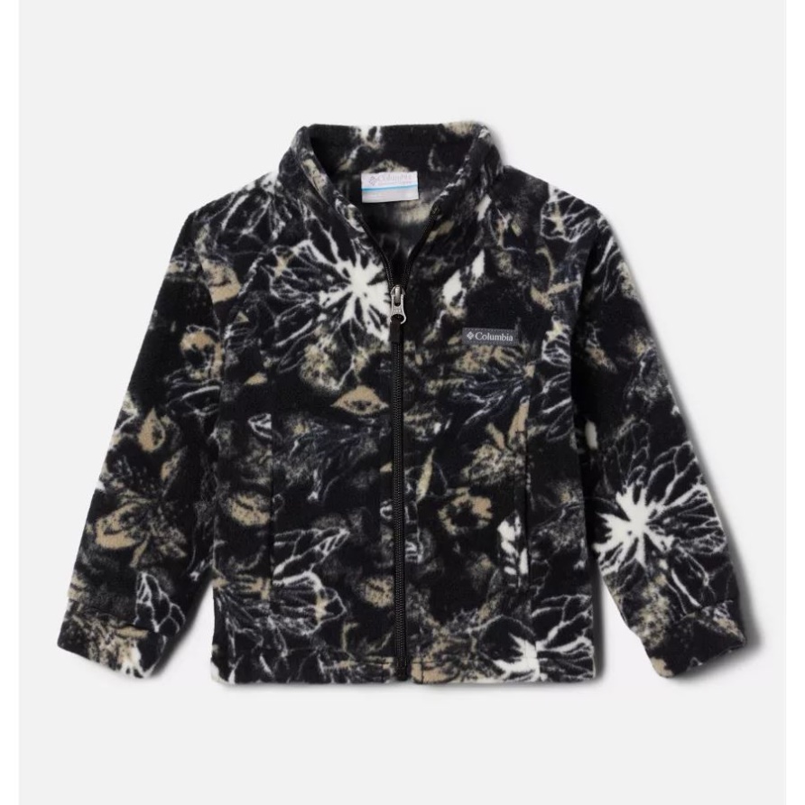 Columbia Black Aurelian Benton Springs II Bedruckte Fleecejacke Für Mädchen