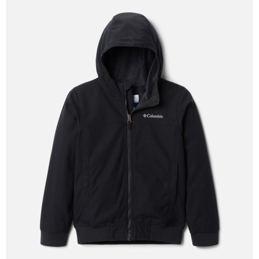 Columbia Black Loma Vista Kapuzenjacke Für Jungen