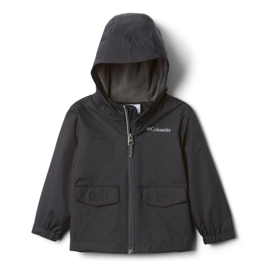 Columbia Black Regenzilla-Jacke Für Kleinkinder Für Jungen