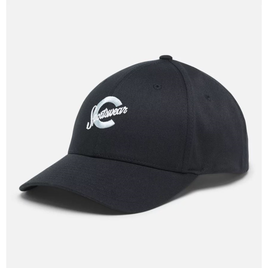 Columbia Black C Sportswear Baxter Falls Dad Cap