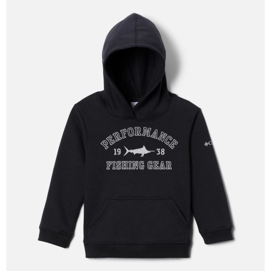 Columbia Schwarz/cooles Grau - Marlin Kleinkind Pfg Universitäts-hoodie Für Jungen