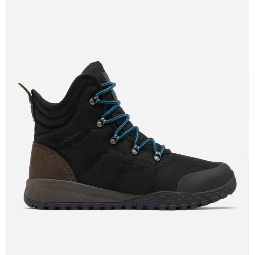 Columbia Schwarz/Cordovan Fairbanks Omni-Heat-Stiefel Für Herren, Breit