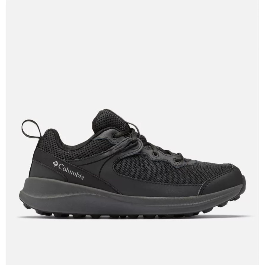 Columbia Schwarz/Dunkelgrau Trailstorm Wanderschuh Für Jugendliche