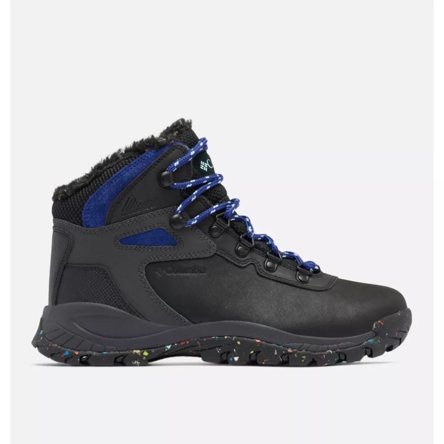 Columbia Black/dark Sapphire Newton Ridge Plus Omni Heat Wanderstiefel Für Damen