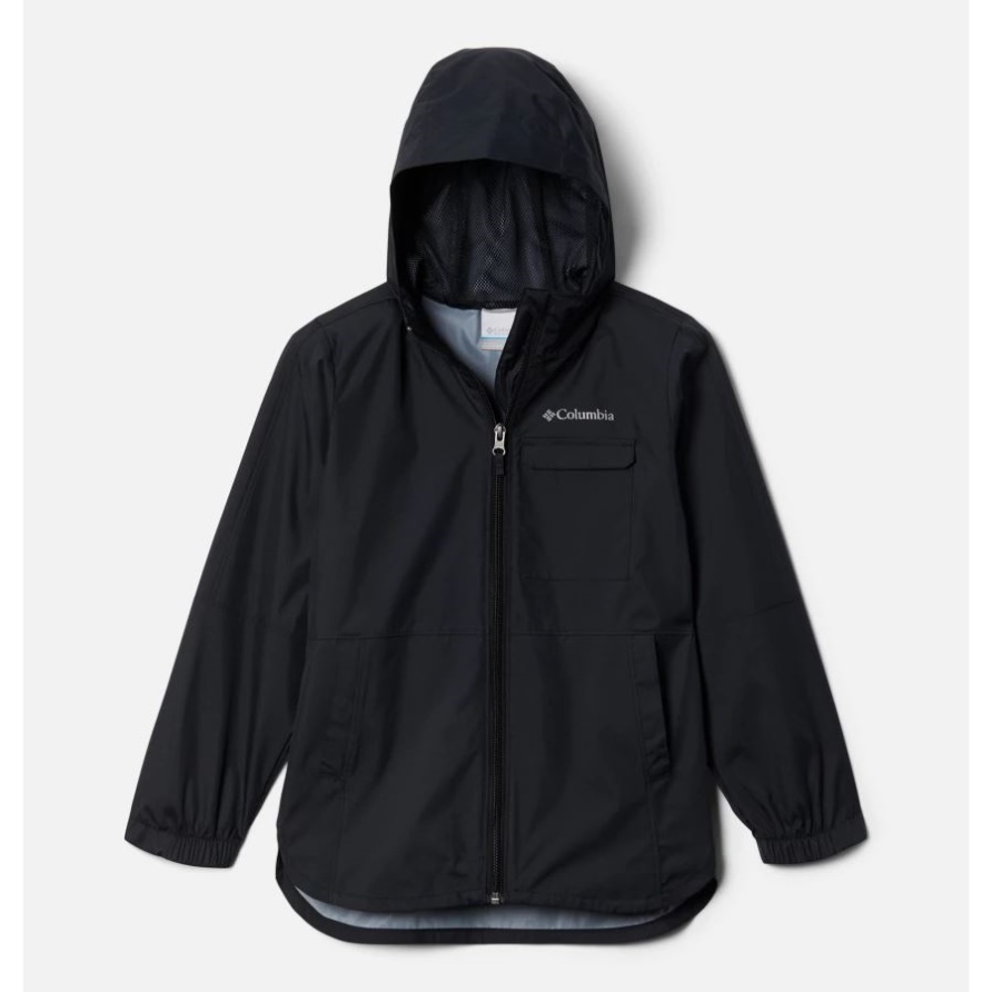 Columbia Schwarze Buckhollow-Jacke Für Mädchen