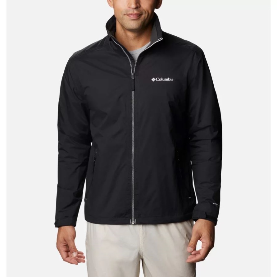 Columbia Schwarze Bradley Peak-Jacke Für Herren