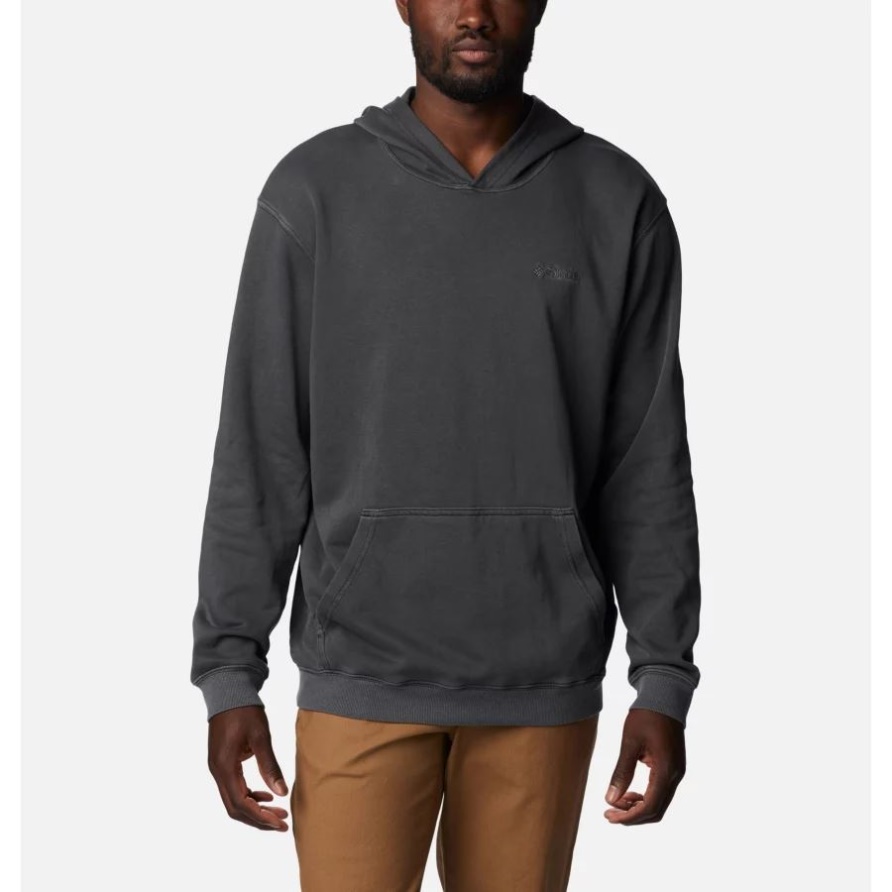 Columbia Black Columbia Lodge French Terry Neuheit Hoodie Für Herren