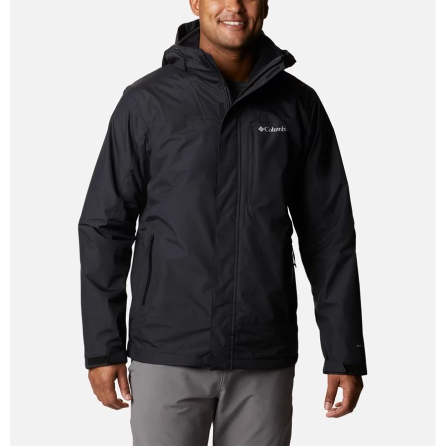Columbia Black Electric Peak 3-in-1 Wechseljacke Für Herren