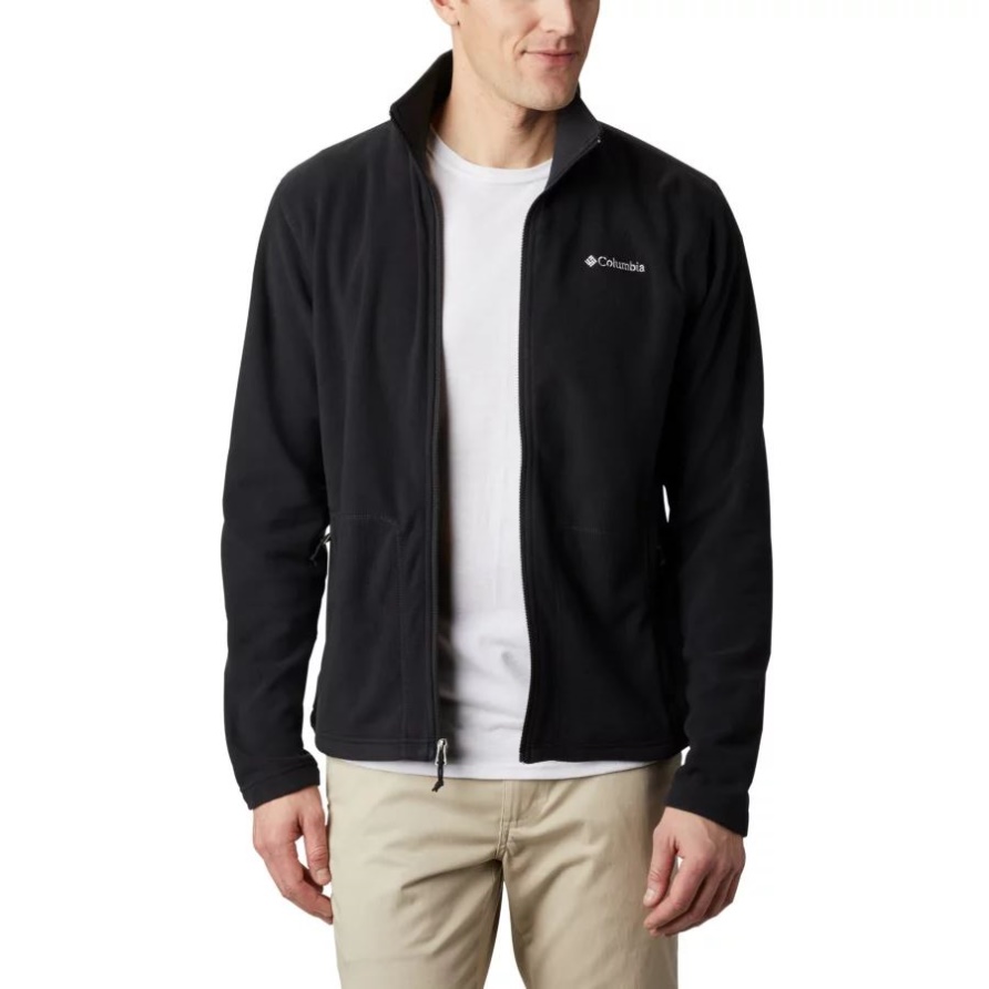 Columbia Black Herren Fast Trek Leichtes Fleece Mit Durchgehendem Reißverschluss