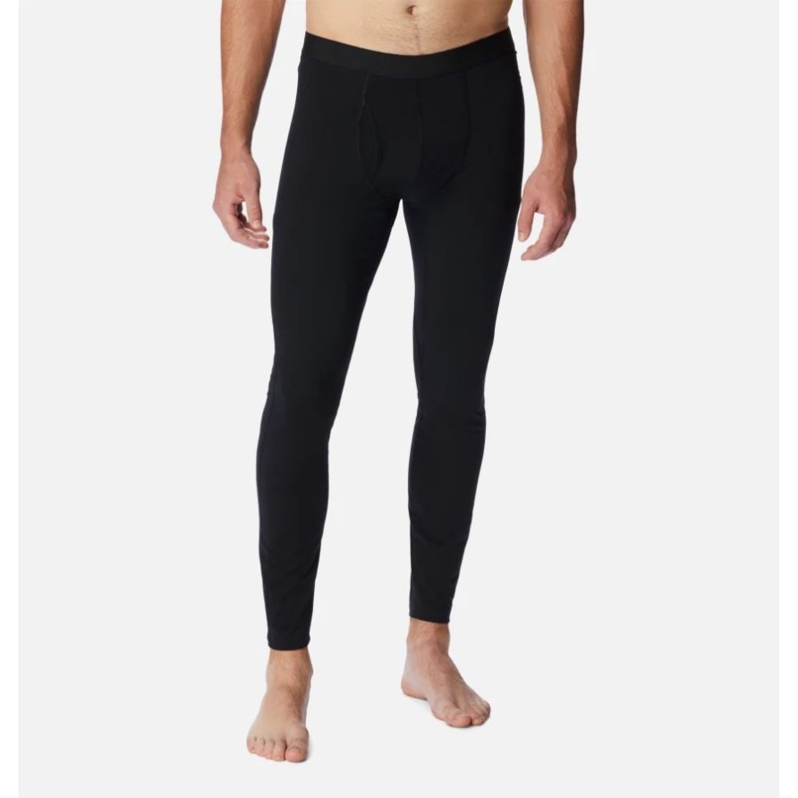 Columbia Black Omni-Heat Midweight Baselayer-Strumpfhose Für Herren