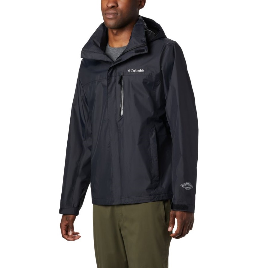 Columbia Schwarze Regenjacke Für Herren