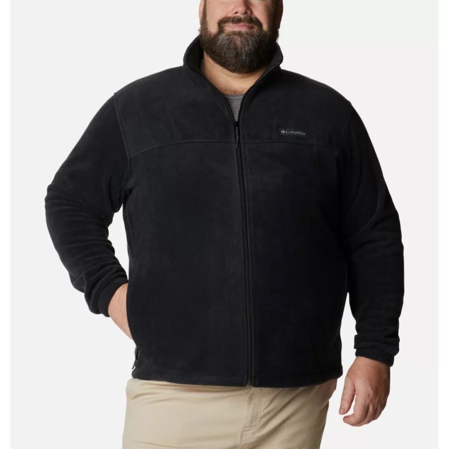 Columbia Black Steens Mountain 2.0 Fleecejacke Mit Durchgehendem Reißverschluss Für Herren, Groß