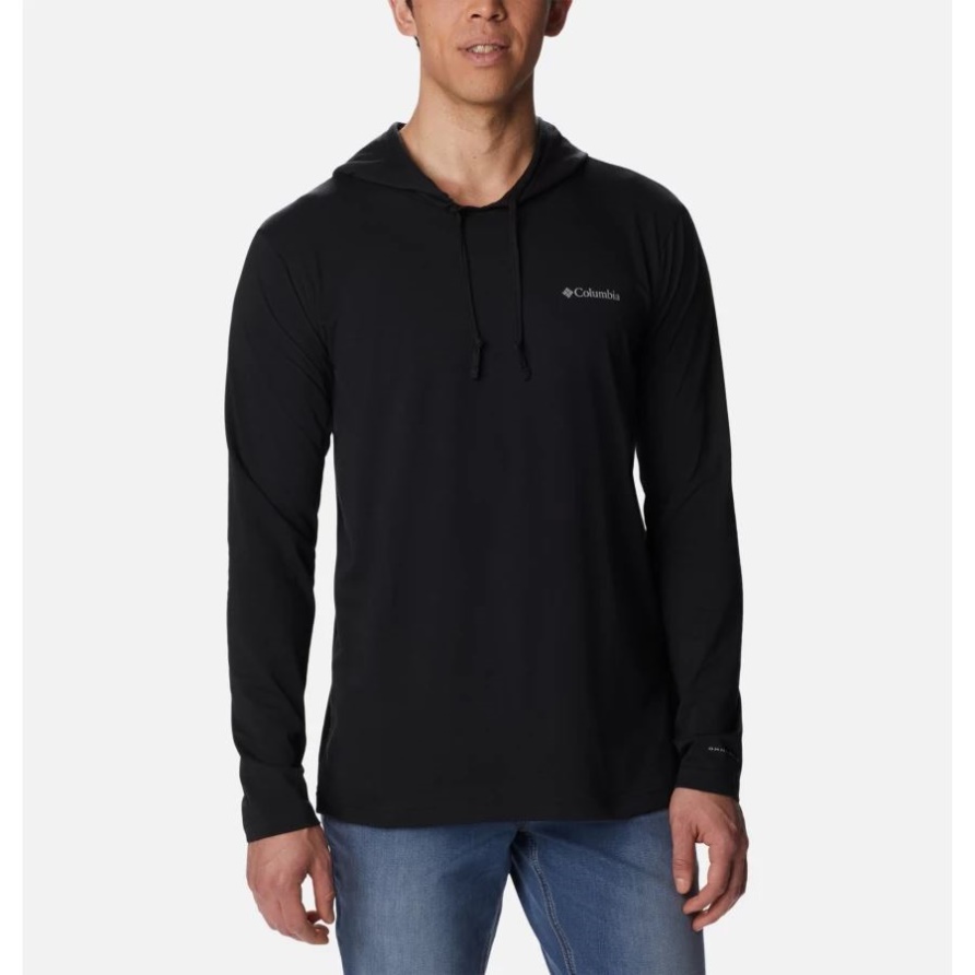 Columbia Black Technischer Sun Trek Hoodie Für Herren