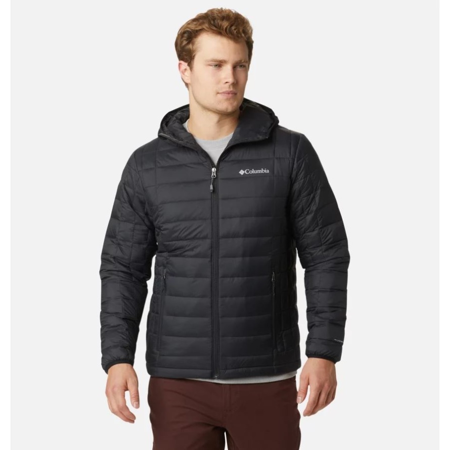 Columbia Black Herren Voodoo Falls 590 Turbodown Daunenjacke Mit Kapuze