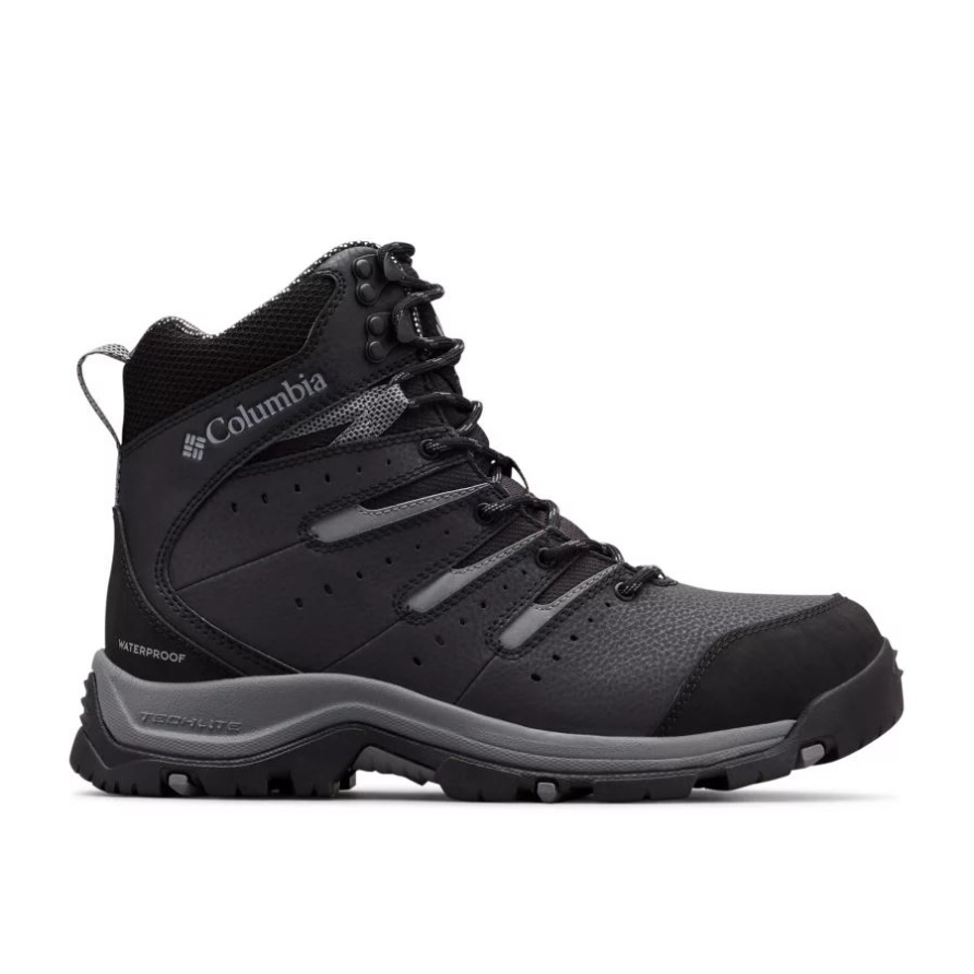 Columbia Black/Ti Grey Steel Gunnison II Omni-Heat-Stiefel Für Herren, Breit