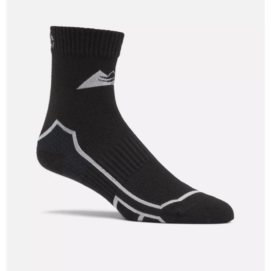 Columbia Black Trailrun Leichter Wolltiefer Schnitt