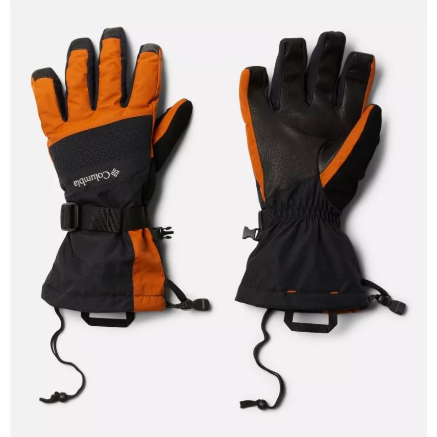 Columbia Black/Warm Copper Whirlibird II Skihandschuhe Für Herren