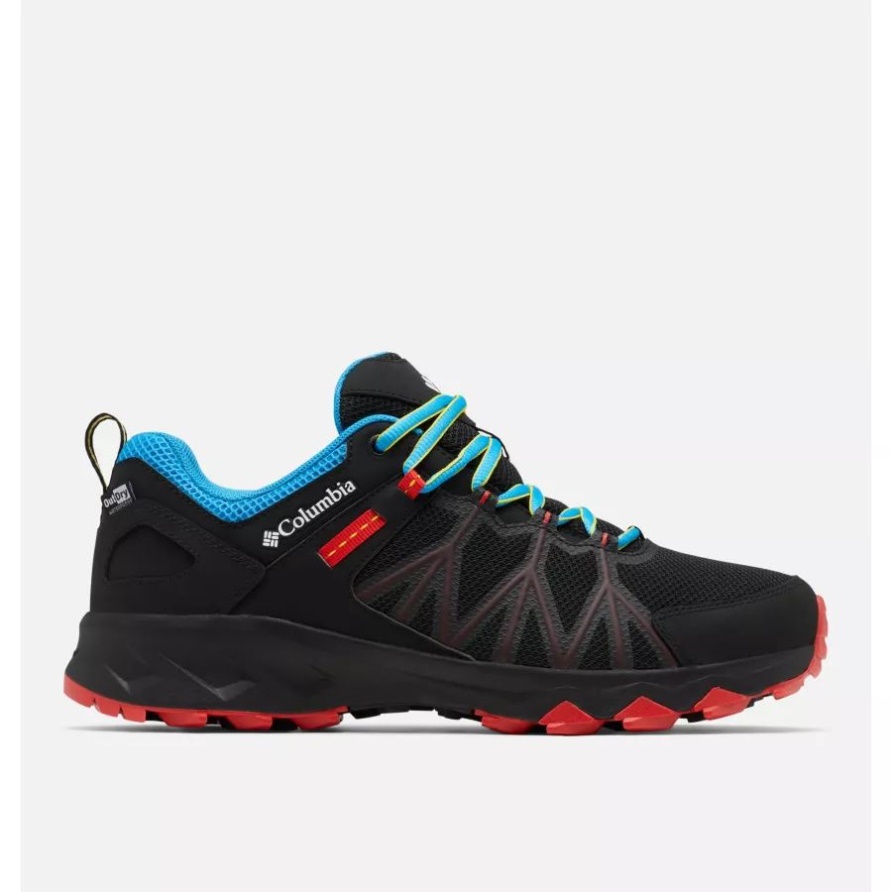 Columbia Schwarz/weißer Wasserdichter Wanderschuh Peakfreak II Outdry Für Herren