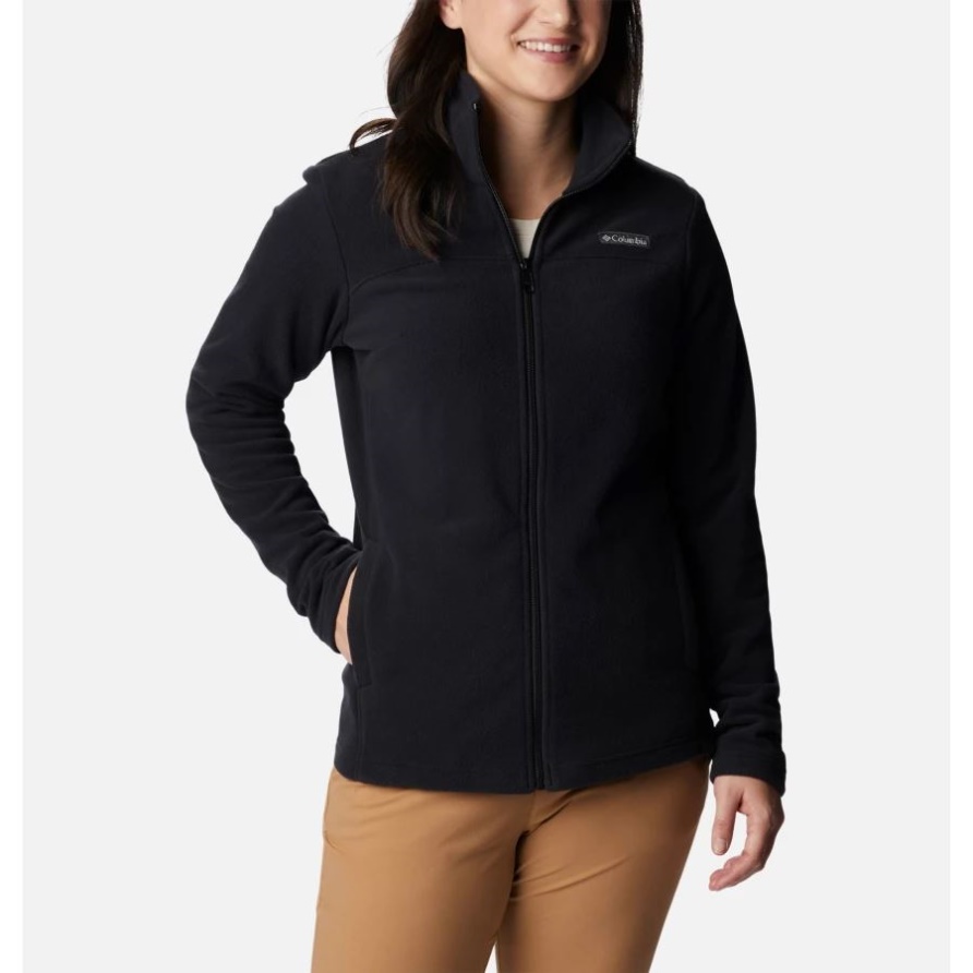 Columbia Black Castle Dale Fleecejacke Mit Durchgehendem Reißverschluss Für Damen