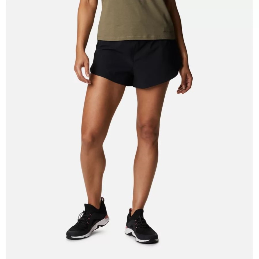 Columbia Schwarz Columbia Wandershorts Für Damen