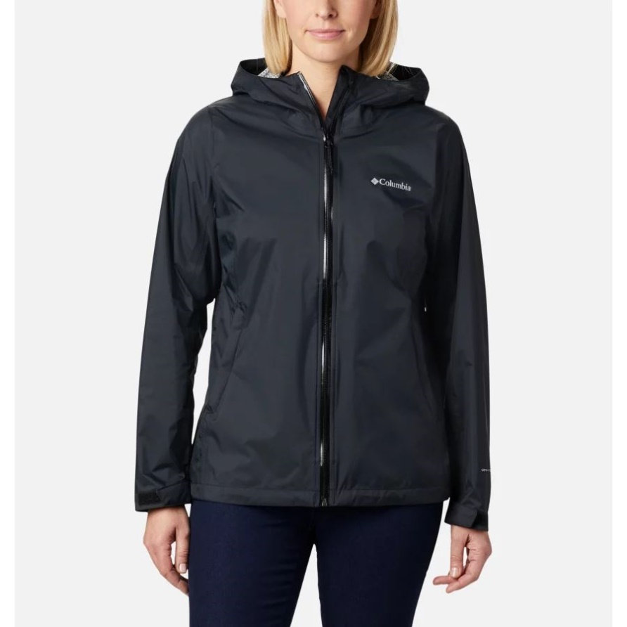 Columbia Schwarze Verdunstungsjacke Für Damen