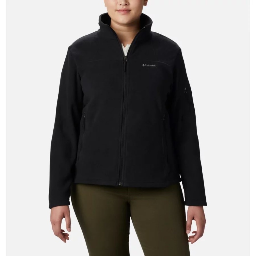 Columbia Black Fast Trek Ii Jacke Für Damen Plus Größe