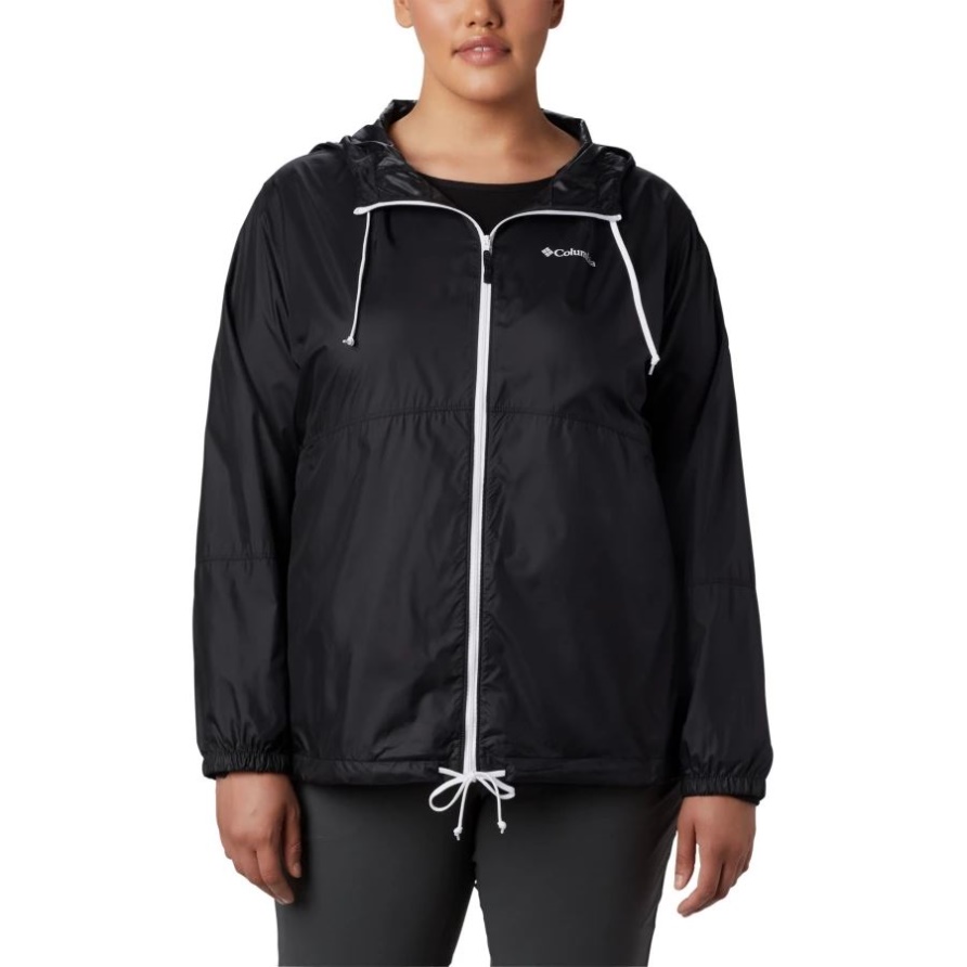 Columbia Black Flash Forward Windjacke Für Damen In Übergröße