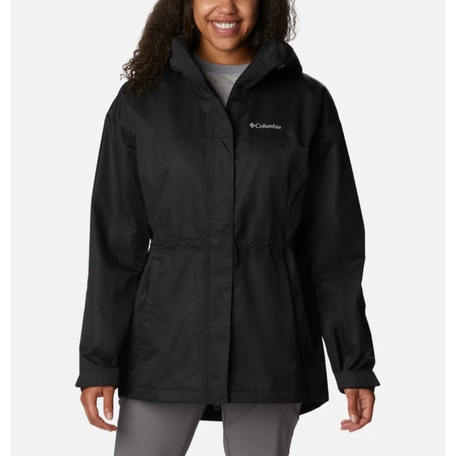Columbia Schwarze Wanderjacke Für Damen