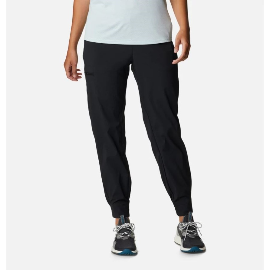 Columbia Schwarze Damen-Jogginghose Für Unterwegs