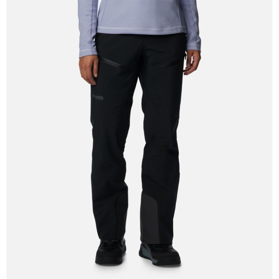 Columbia Black – Wasserdichte Damen-Skihose Mit Platinspitze