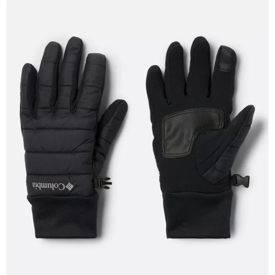 Columbia Schwarze Powder Lite-Handschuhe Für Damen