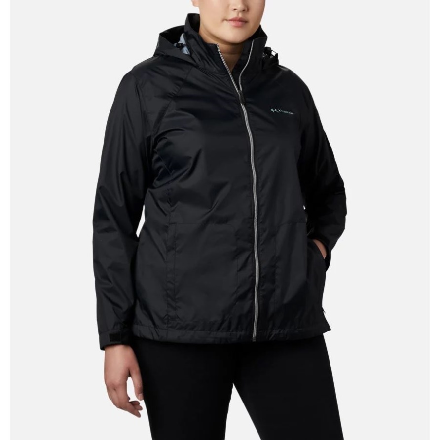 Columbia Schwarz Switchback Iii Jacke Für Damen Plus Größe