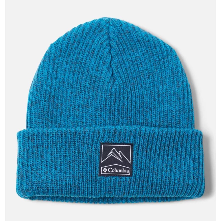 Columbia Blue Chill/nocturnal Marled Whirlibird Beanie Mit Bündchen