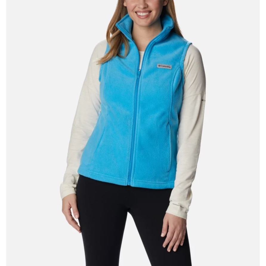 Columbia Blue Chill Damen Weste Mit Benton-Federn