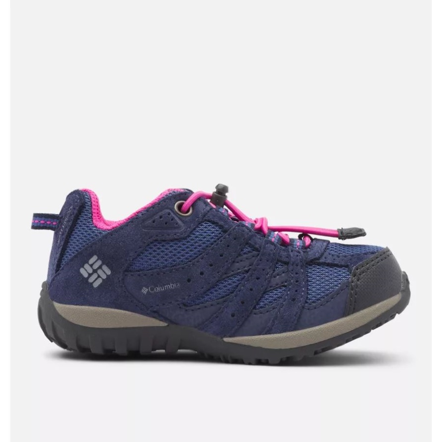Columbia Bluebell/Pink Ice Redmond Wasserdichte Kinderschuhe