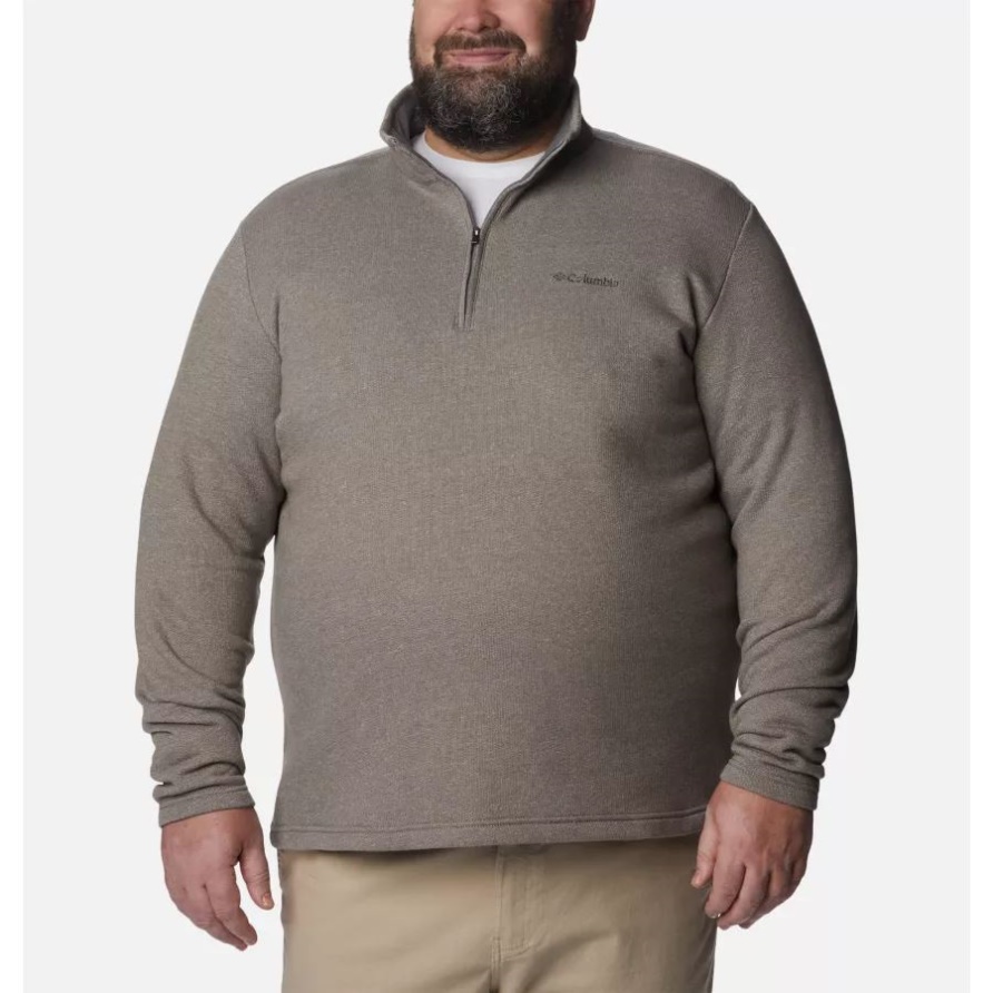 Columbia Boulder Heather Great Hart Mountain III Half Zip Big Für Herren