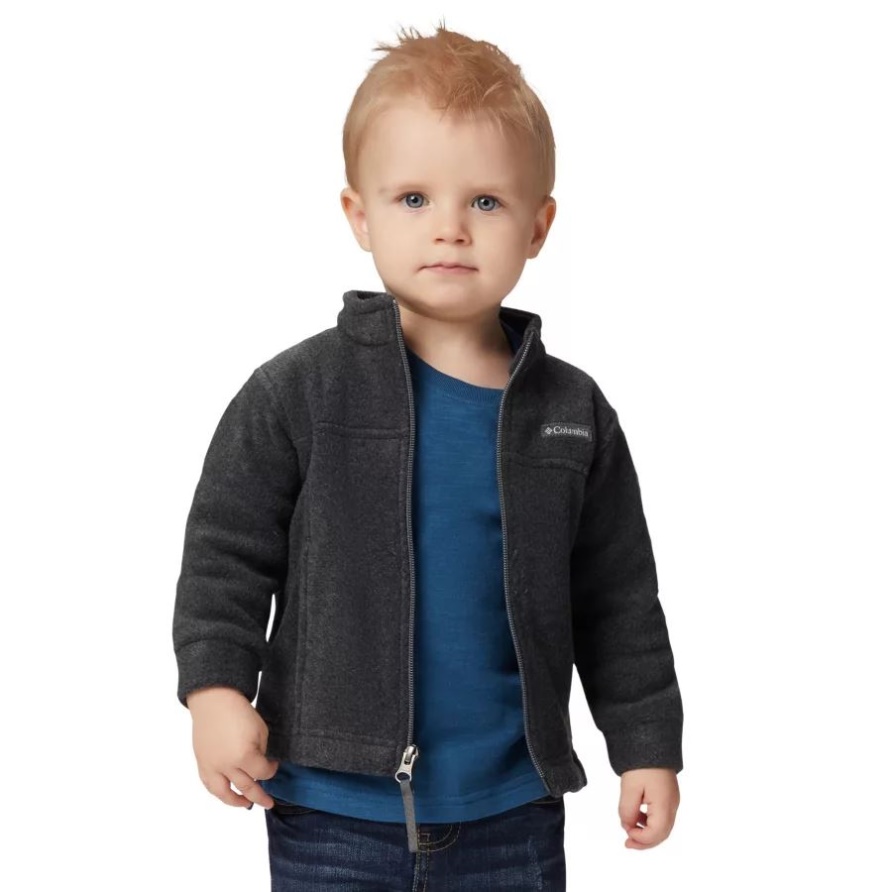 Columbia Jungen Steens Mountain Ii Fleecejacke Charcoal Meliert