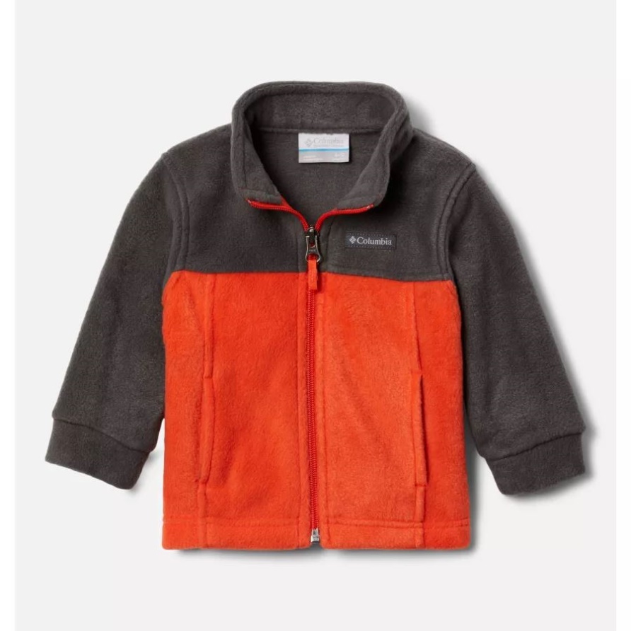 Columbia Jungen Steens Mountain Ii Fleecejacke Roter Quarz/haifisch