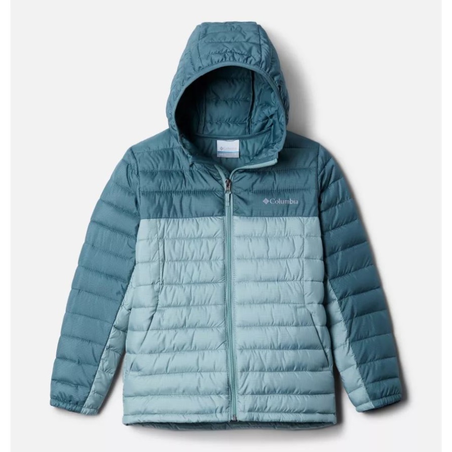 Columbia Kapuzenjacke Silver Falls Für Jungen Niagara/Metall