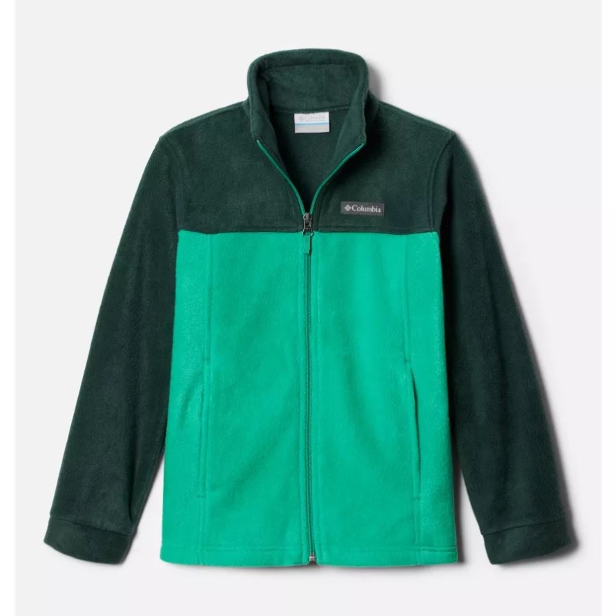 Columbia Jungen Steens Mountain Ii Fleecejacke Dark Lime/fichte