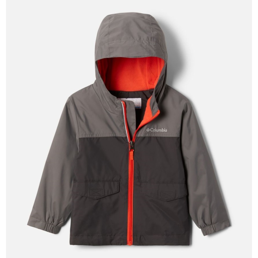 Columbia Regen-Zilla-Jacke Für Jungen Für Kleinkinder Haifisch/City-Grau