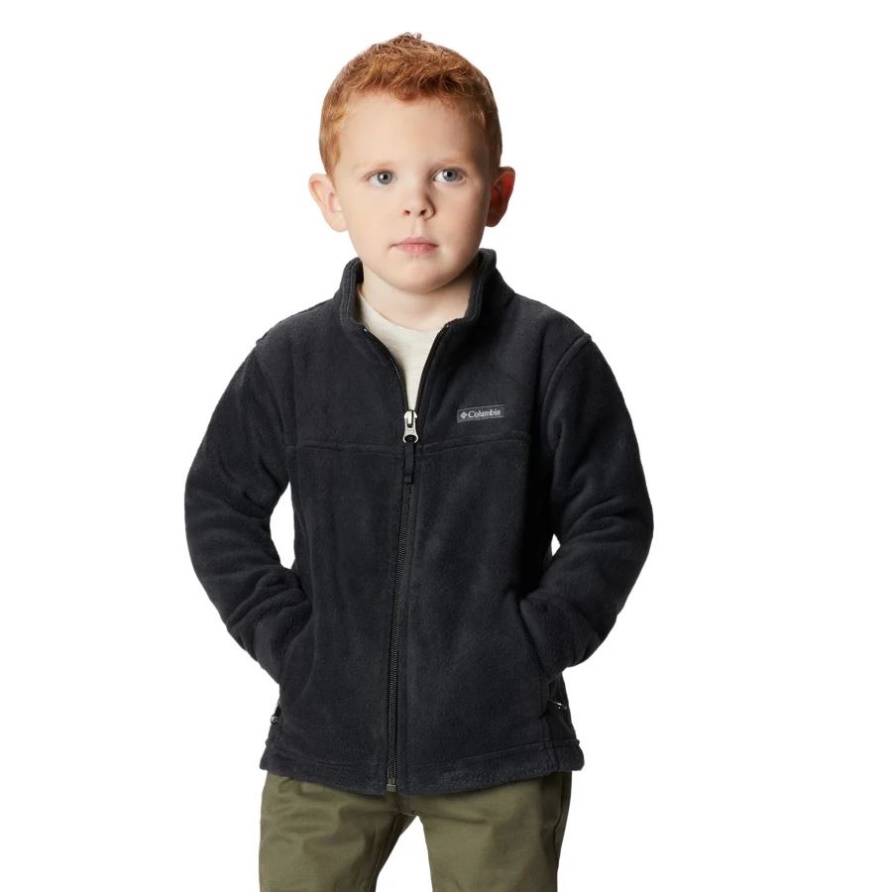 Columbia Jungen Kleinkind Steens Mountain Ii Fleecejacke Schwarz