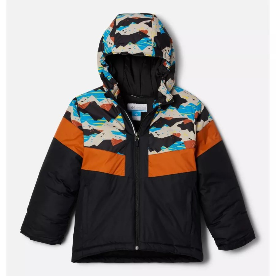 Columbia Brand Black/Ancient Fossil Scrapscape Lightning Lift II Jacke Für Jungen